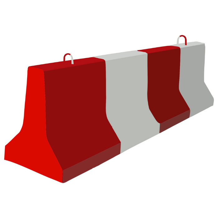 Double Sided 3 mtr Concrete Barrier