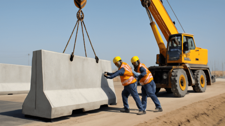 Essential Benefits for Road Safety Precast Concrete Jersey Barriers for Construction Projects in the UAE
