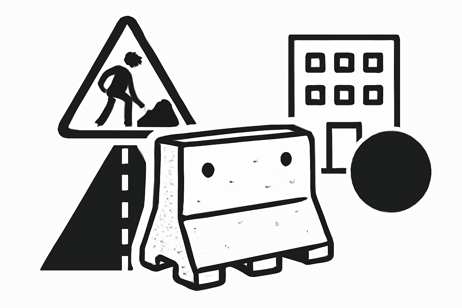 Versatile Jersey Barriers In UAE